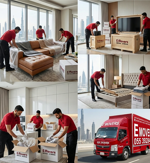 eDubai Movers professional team